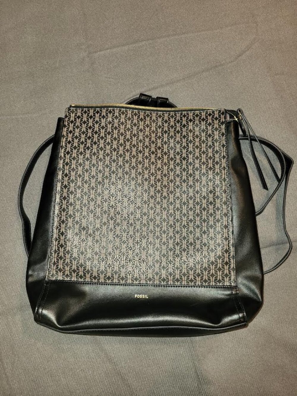 NWT Fossil Elina Convertible Leather Backpack